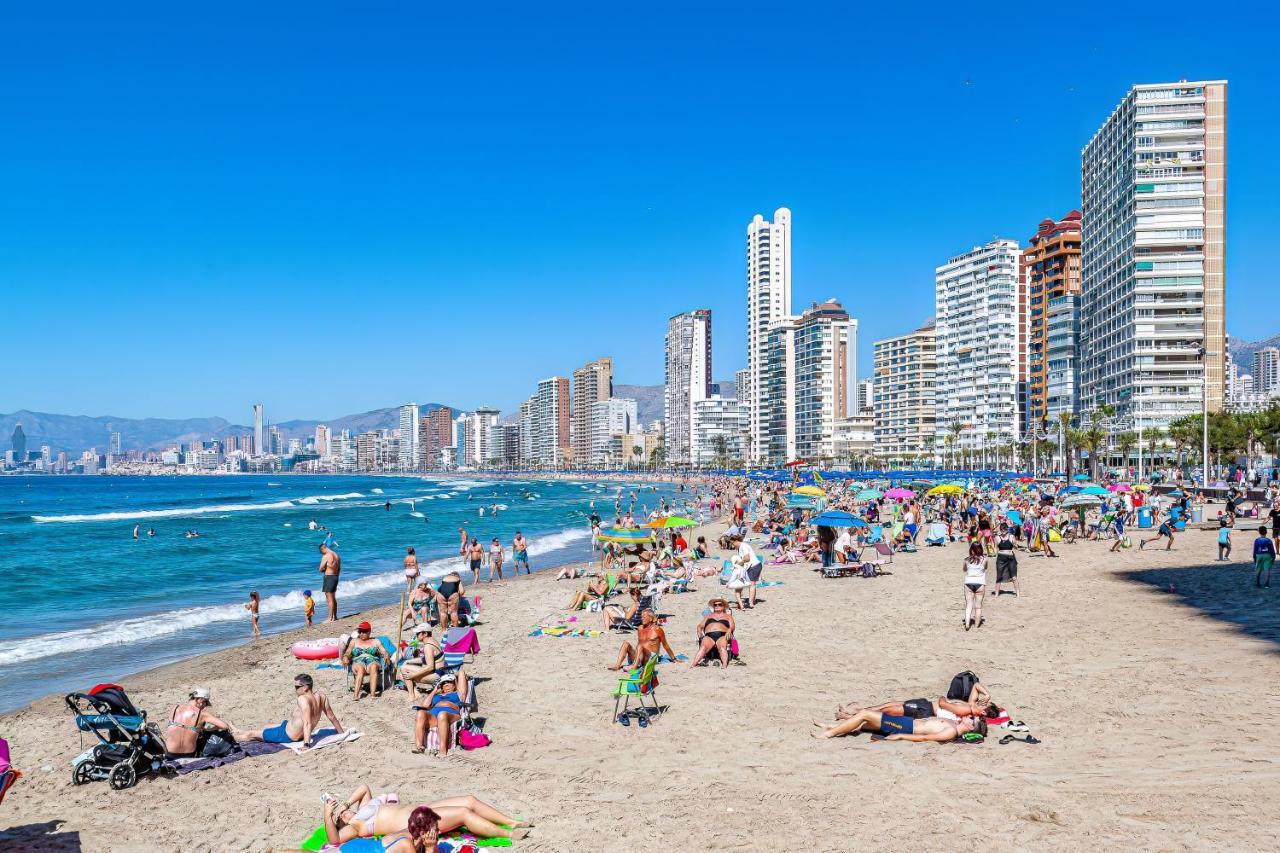 Gemelos Levante Beach Apartments Бенидорм Экстерьер фото